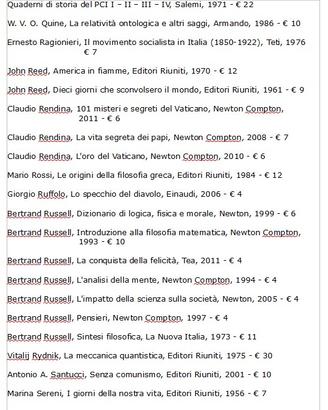 LIBRI DI FILOSOFIA, POLITICA, STORIA, ECONOMIA pt5
