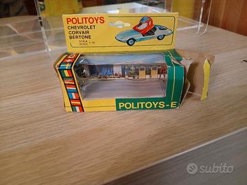Politoys box Chevrolet Corvair Bertone