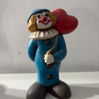 THUN PAGLIACCIO CLOWN BLÙ CON PALLONCINO ROSSO