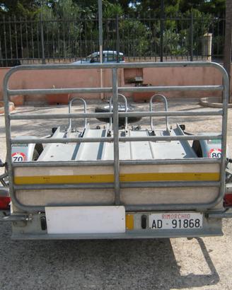 carrello porta moto