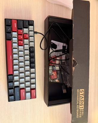 MageGee STAR61 – Tastiera Meccanica Gaming 60% RGB