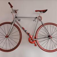 BICICLETTA SCATTO FISSO TELAIO 58 FIXED BIKE