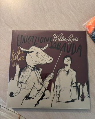 Willie peyote educazione sabaudia vinile rosso aut