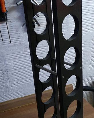 Portabottiglie di vino in legno