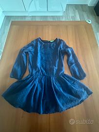 Abitino blu svasato Benetton