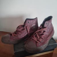 Converse All Star in pelle
