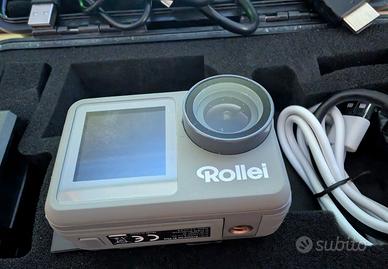 Action Cam Rollei 9s Plus con accessori telecamera