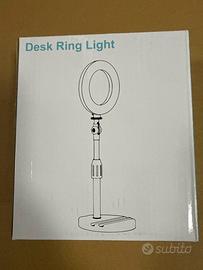Ring Light da Tavolo LED con Supporto