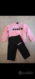 Tuta Diadora bambina 7 anni