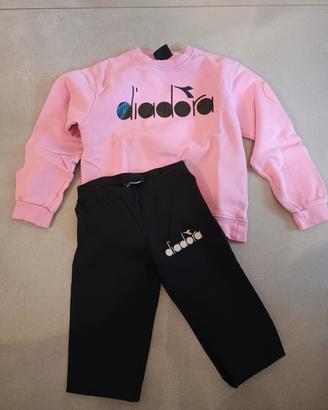 Tuta Diadora bambina 7 anni