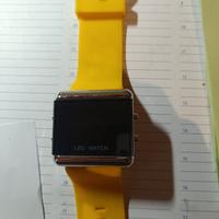 orologio a led nuovo cassa 44 mm
