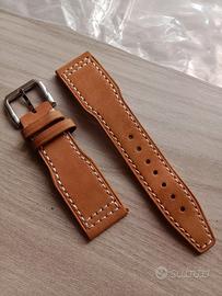 Cinturino pelle retrò aviatore