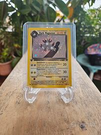 pokemon Dark Magneton Holo Prima edizione Team Roc