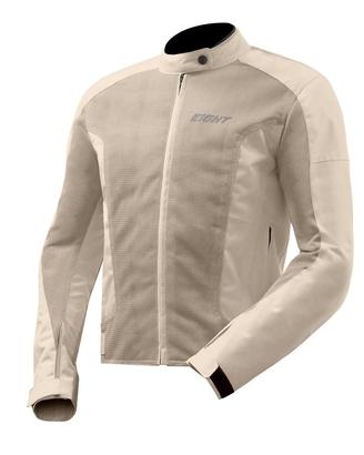 GIACCA ESTICA TRAFORATA MOTO AERO BEIGE PROTEZIONI