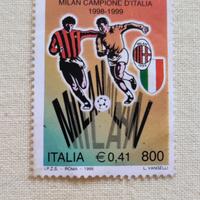 Francobollo Milan 1999