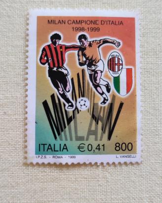 Francobollo Milan 1999