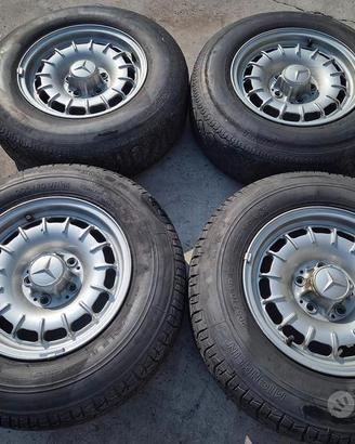 Cerchi In Lega Da 14" Per Mercedes R107 - W123 SEC