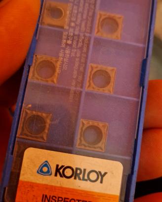 Inserti metallo duro