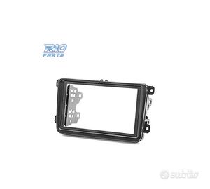 CORNICE NERA RADIO 2-DIN PER SEAT ALTEA LEON TOLED