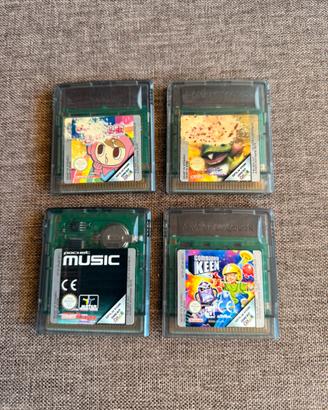 Lotto 4 Giochi Gameboy Color (solo in blocco)
