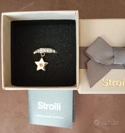 anello bicolore regolabile Stroili acciaio