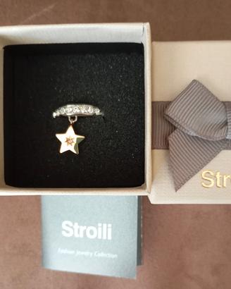 anello bicolore regolabile Stroili acciaio