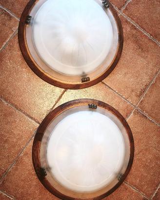 Coppia di plafoniere