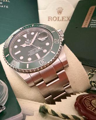 ROLEX SUBMARINER DATE HULK Full Set Italia 🇮🇹