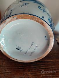 Antico vaso Cantagalli Firenze