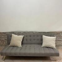 Divano letto 3 posti con schienale reclinabile