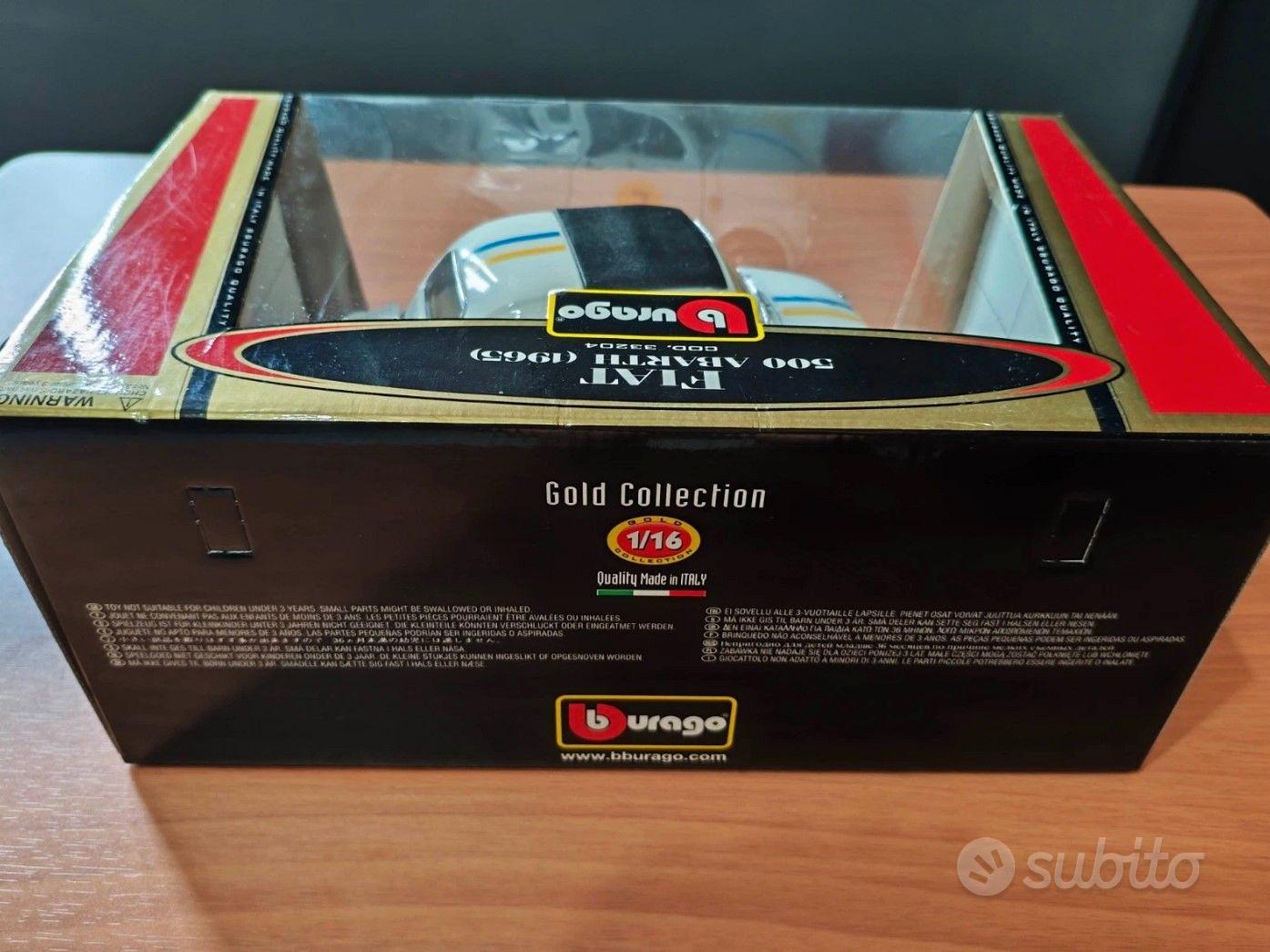 Bburago Gold collection 1/16è FIAT 500 ABARTH 1965 Réf 3334