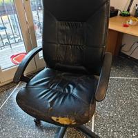 Poltrona Ufficio con rotelle + copri poltrona
