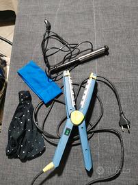 piastre per capelli waffle e boccoli