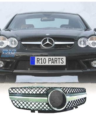 GRIGLIA MERCEDES CLASSE SL R230 01-08 SPORT AMG NE