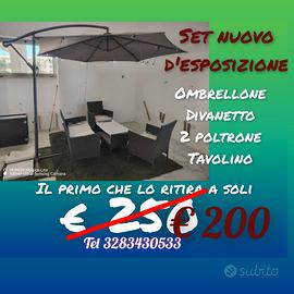 Set completo d'esposizione