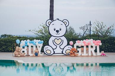 Lettere BOY GIRL, luminose, gender reveal, uniche