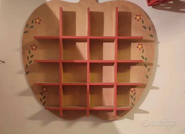 Mensola Espositore Legno