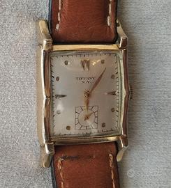 Raro Orologio Tiffany  1949 oro 10K, revisionato