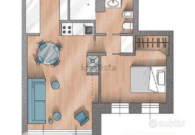 Libero subito monolocale - all inclusive (RE)