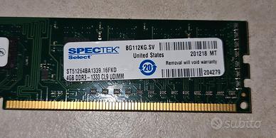 Lotto 8GB RAM DDR3 + GPU 2GB HD5450
