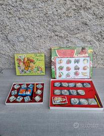 Timbri Frutta e Fiori Vintage stampini Multiprint 