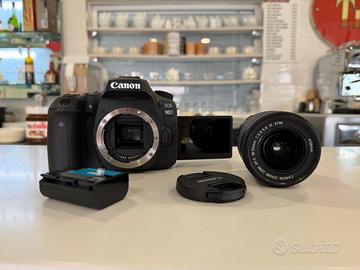 Canon Eos 90d body+ ottica 18-55mm