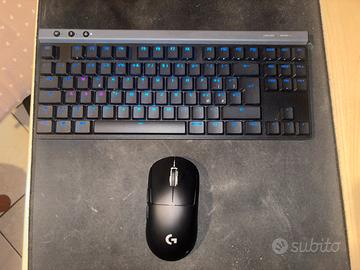 Logitech G515 LIGHTSPEED TKL e Logitech G PRO X 2