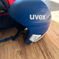 Casco sci Uvex gara