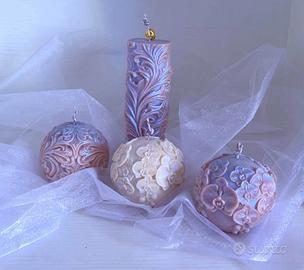 Set candele in cera di soia