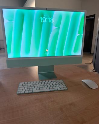 Apple iMac 24” M4 2024 - 16GB - 256GB SSD - Verde