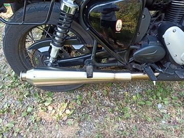 scarico completo Mistral per bsa goldstar650