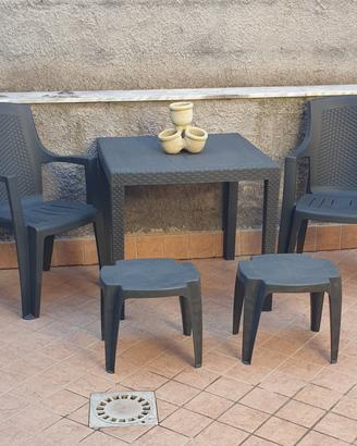 set arredo giardino 