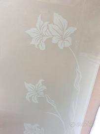 Vetro decorato con laser