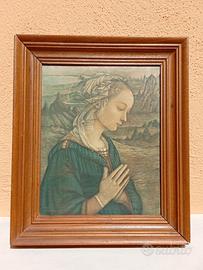 Quadro  Madonna delle rocce 